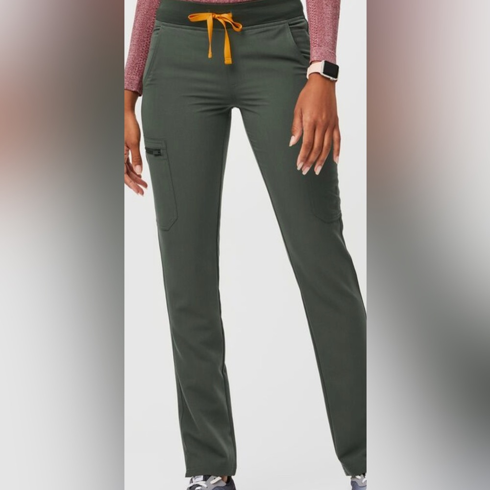 Figs high waisted skinny scrubs pants